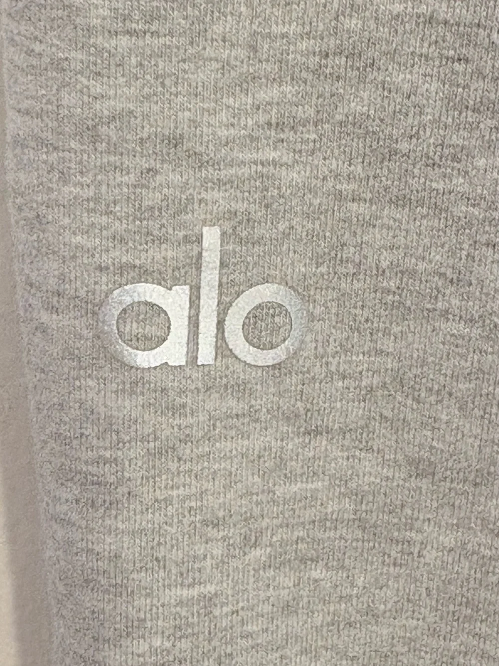 ALO Yoga Women’s Grey Elastic-Waist Joggers w Pockets M